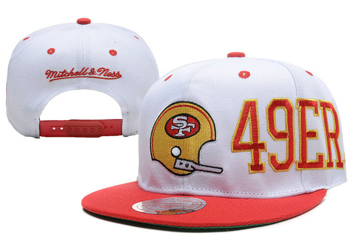 San Francisco 49ers Snapback White Hat LX 0620